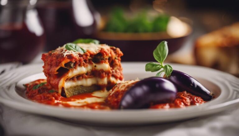 Dinner Sous Vide Eggplant Parmesan for Endomorphs