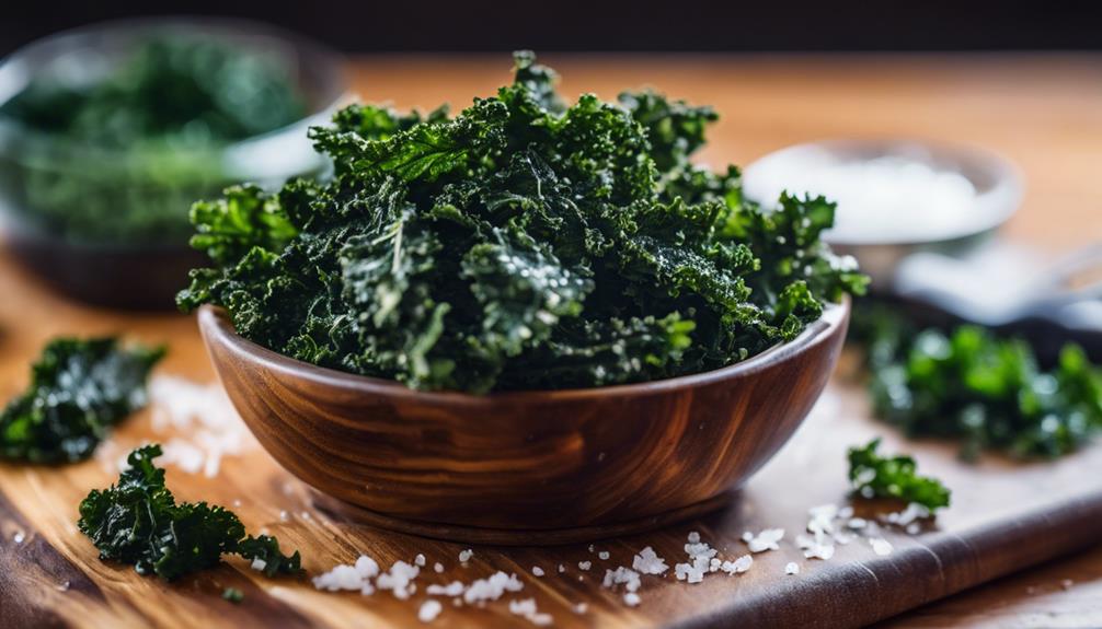 healthy kale chips recipe