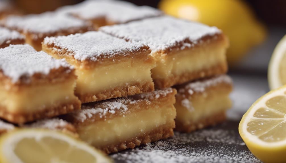 healthy lemon bars recipe