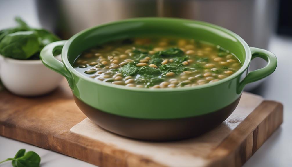 healthy lunch with lentils