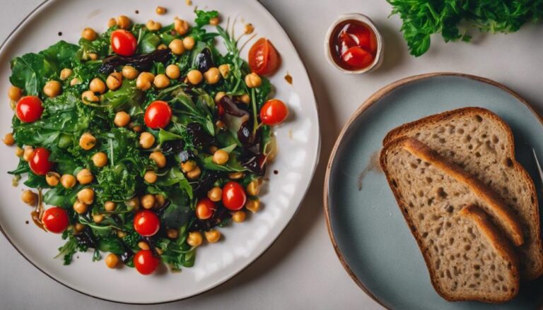 Lunch Sous Vide Mixed Greens With Chickpeas for the Best Life Diet