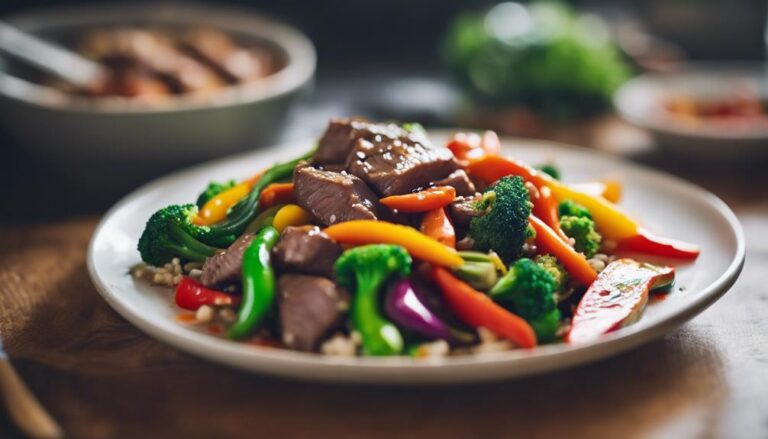 Dinner Sous Vide Beef and Vegetable Stir-Fry for the Noom Diet