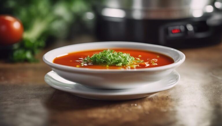 Sous Vide Cabbage and Tomato Mini Snack Soup for the Cabbage Soup Diet