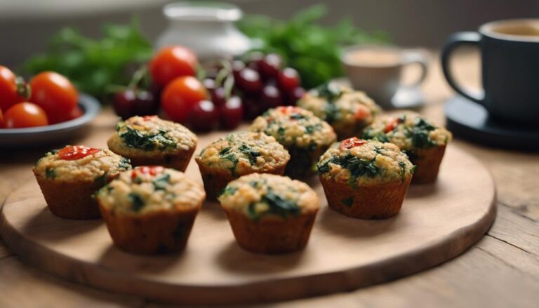 Eco-Atkins Breakfast: Sous Vide Whole Grain and Veggie Muffins