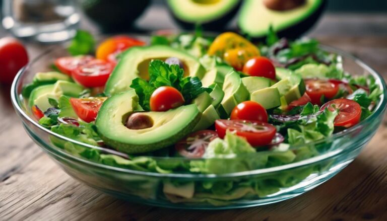 Salad Sous Vide Mixed Greens With Avocado for Ectomorphs