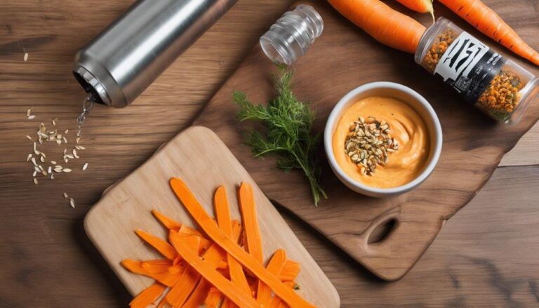 Sous Vide Carrot and Hummus Sticks: A Crunchy TB12 Snack