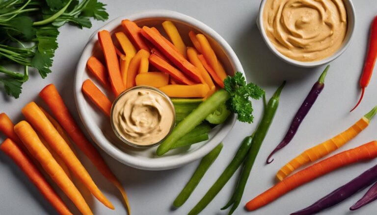 Snack Sous Vide Veggie Sticks With Hummus for the Noom Diet