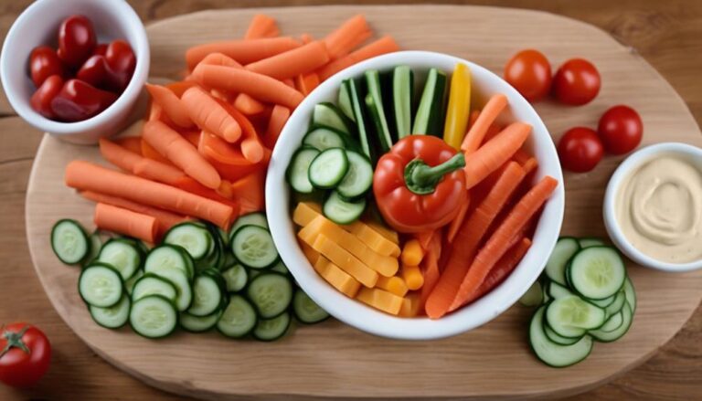 Veggie Sticks and Hummus: A Simple Snack on the 22 Days Vegan Diet