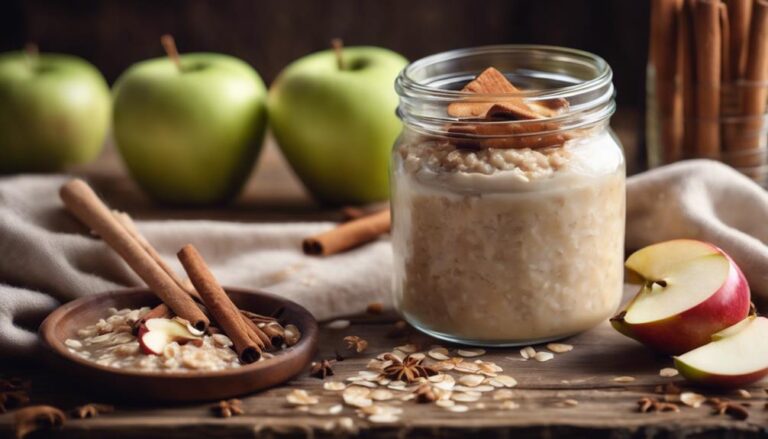 Breakfast Sous Vide Apple Cinnamon Oatmeal for the 17 Day Diet