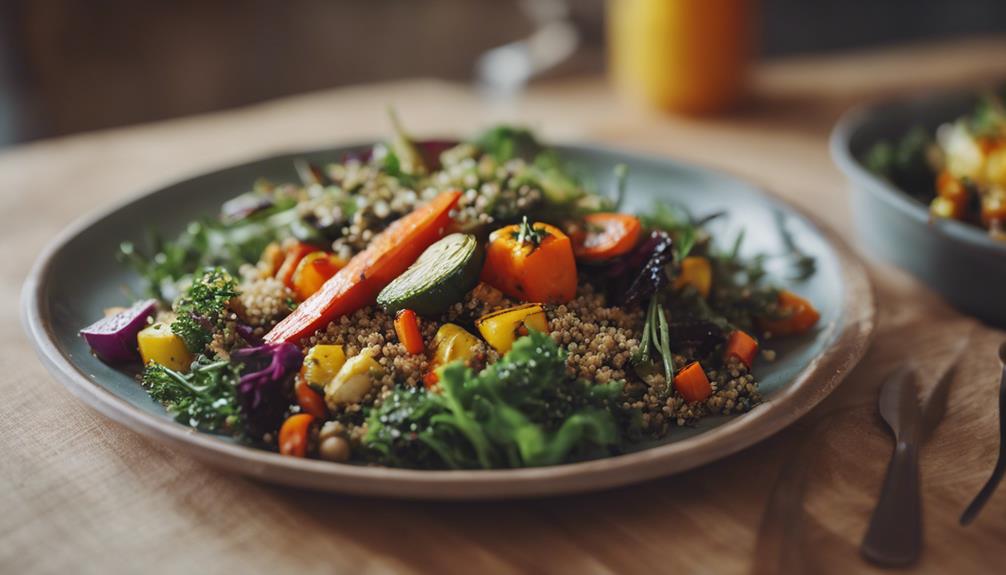 healthy sous vide salad