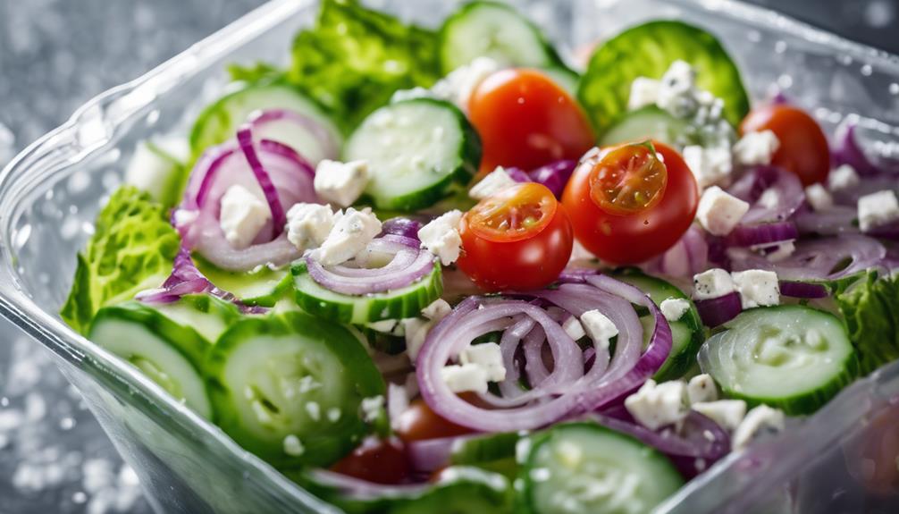 healthy sous vide salad