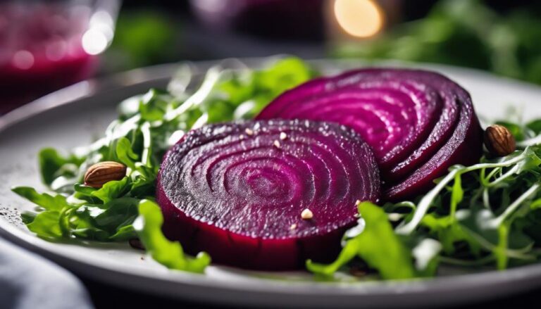 Salad Sous Vide Beet and Arugula Salad for the 17 Day Diet