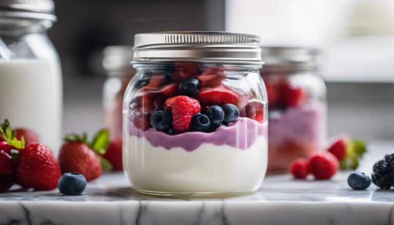 Snack Sous Vide Greek Yogurt With Berries for the Noom Diet