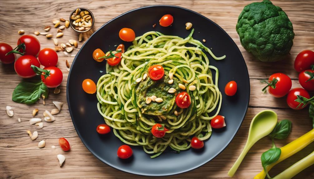 healthy spiralized vegetable recipes