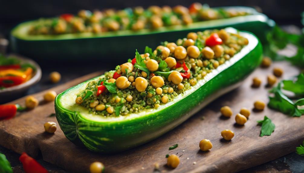 healthy stuffed zucchini recipe