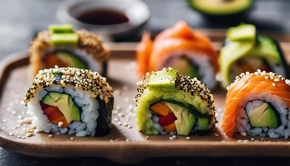 healthy sushi rolls recipe