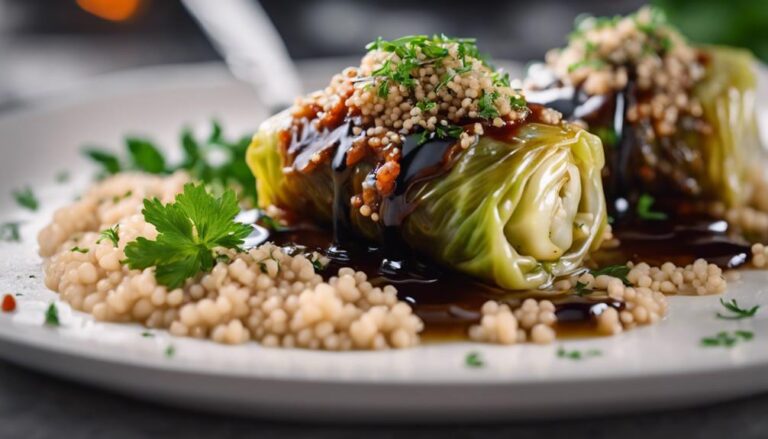 Sous Vide Vegan Stuffed Cabbage Rolls for the Daniel Fast Diet