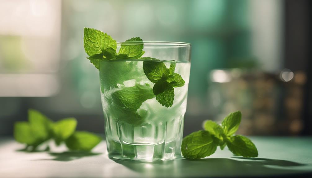 herbal mint infusion method