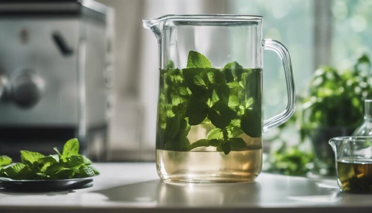 Drink Sous Vide Herbal Infusion With Mint for the 80/20 Diet