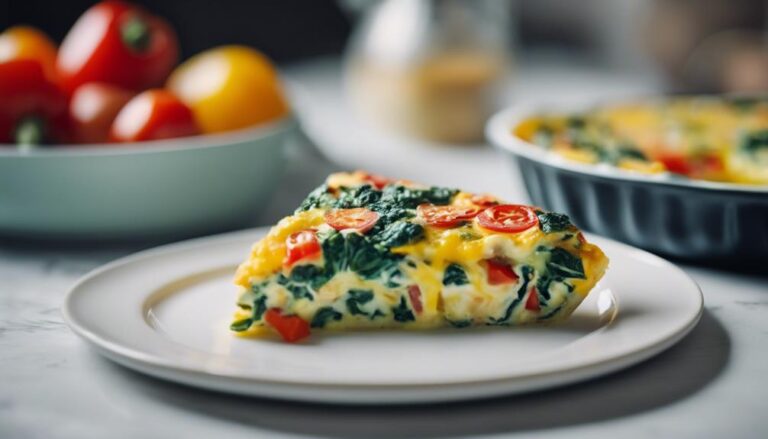 Breakfast Sous Vide Egg White and Veggie Frittata for Ectomorphs