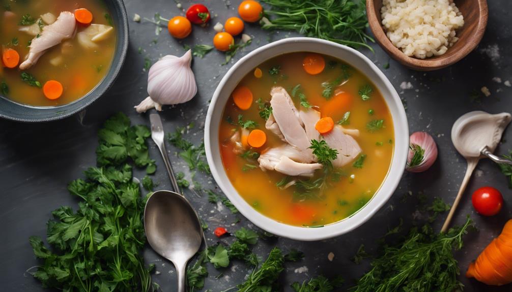 high protein keto friendly soup