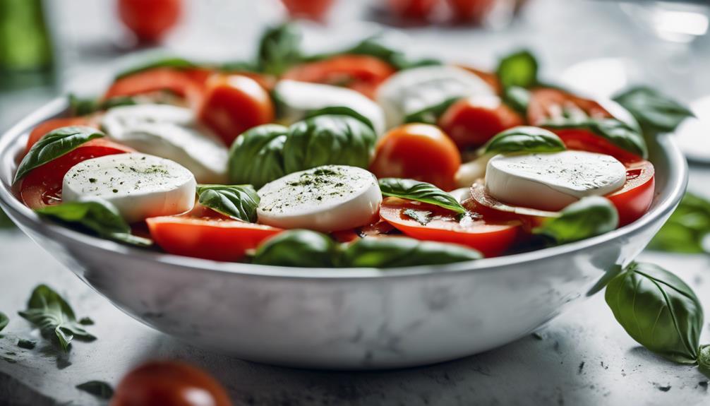 high tech caprese salad upgrade