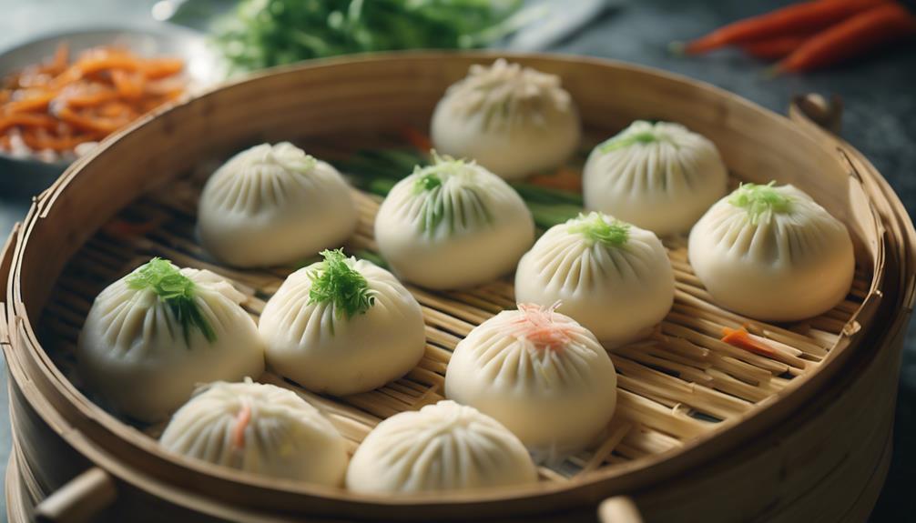 history of steamed buns