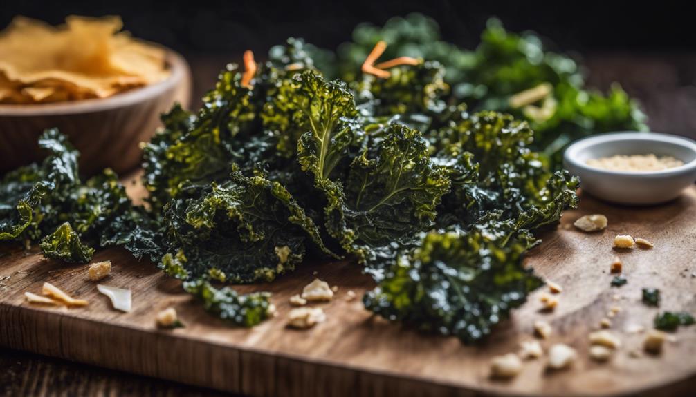 kale chip recommendations listed