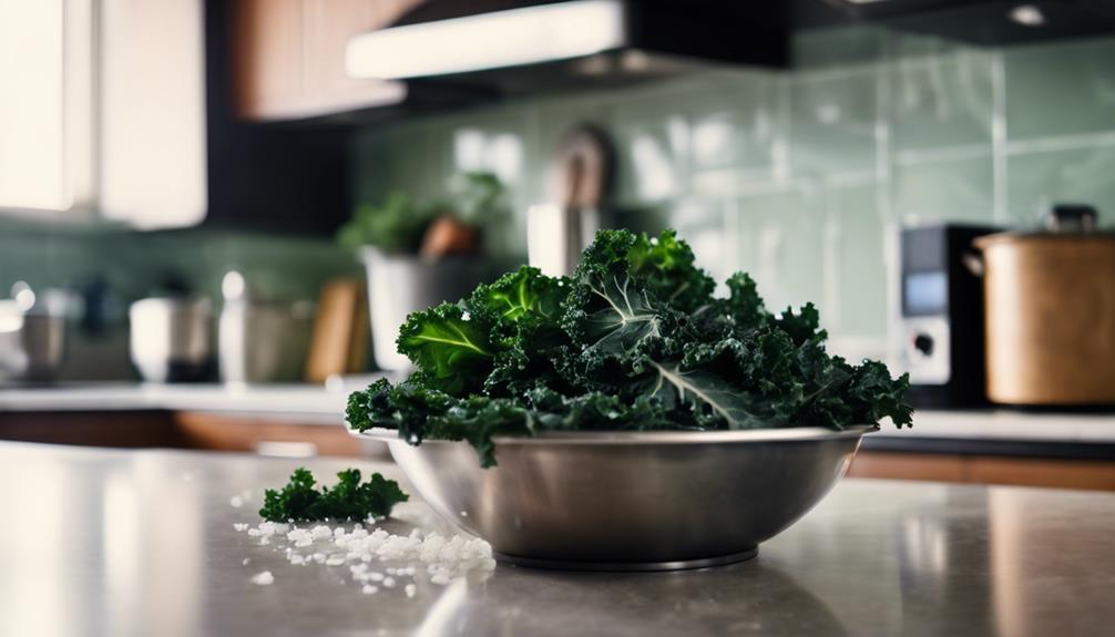 kale chips recipe history