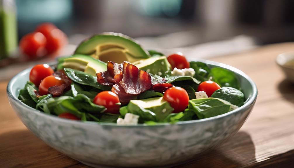 keto friendly salad options