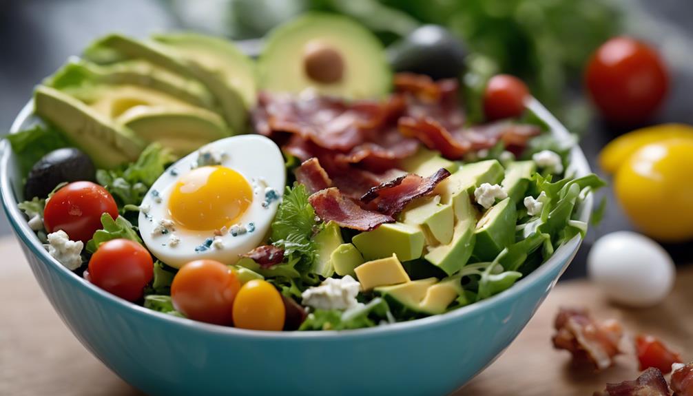 keto friendly salad recipes collection