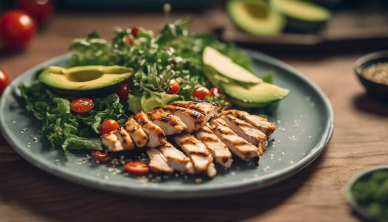 Keto 2.0 Lunch Sous Vide Mixed Greens With Grilled Chicken