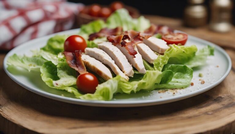 Lazy Keto Lunch Sous Vide Chicken Caesar Salad