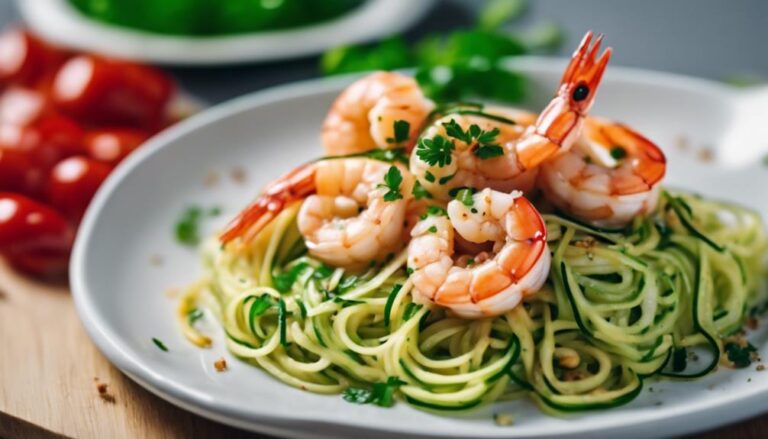 Lazy Keto Lunch Sous Vide Garlic Butter Shrimp