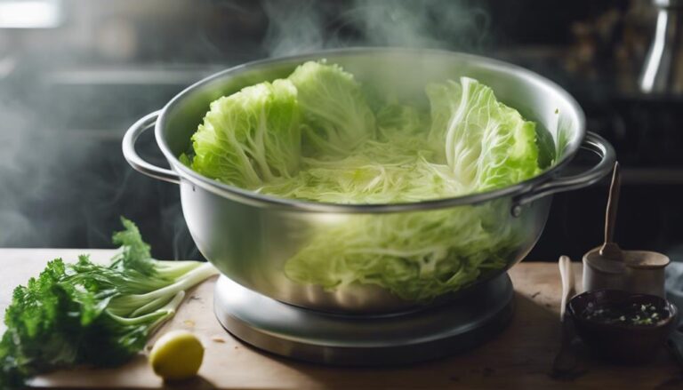 Sous Vide Cabbage and Leek Slimming Lunch Soup for the Cabbage Soup Diet