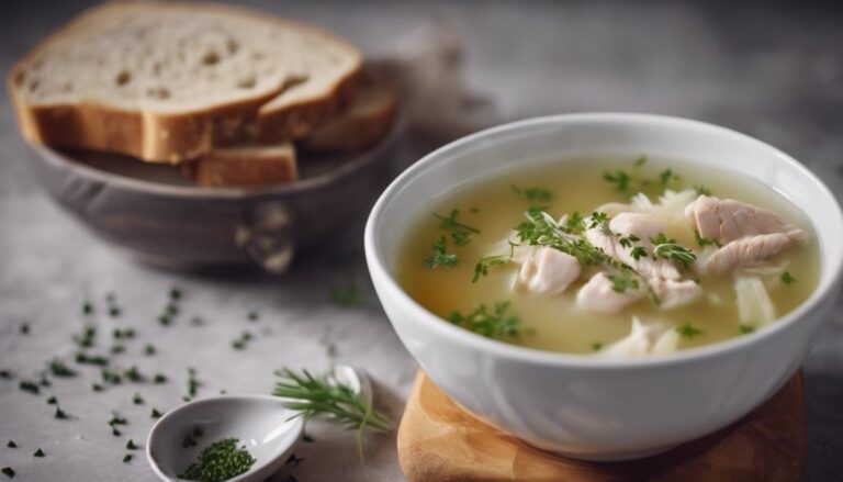 Sous Vide Cabbage and Chicken Broth Dinner Soup for the Cabbage Soup Diet