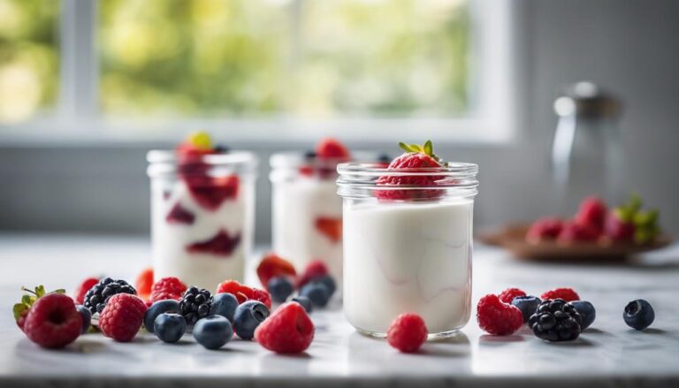 Snack Sous Vide Greek Yogurt With Berries for the 1200 Calories a Day Diet