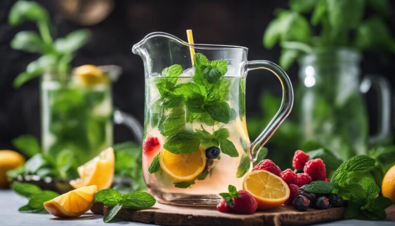 Drink Sous Vide Herbal Infusion With Mint for the 1200 Calories a Day Diet