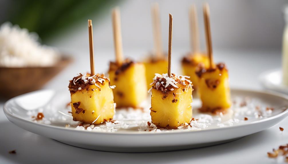 low calorie pineapple bites recipe