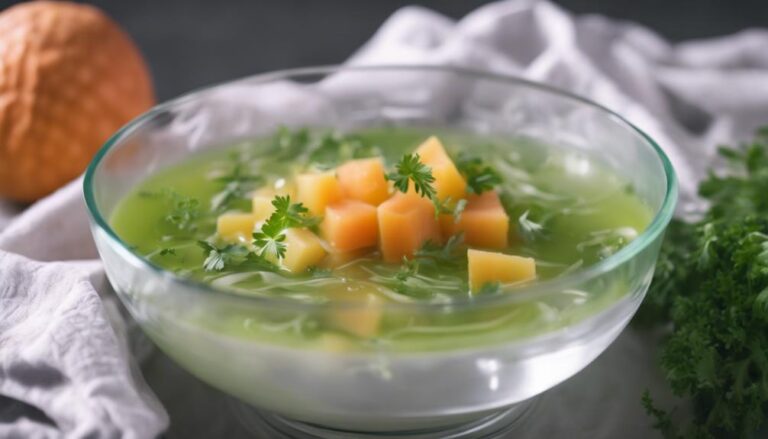 Sous Vide Cabbage and Melon Light Soup for the Cabbage Soup Diet