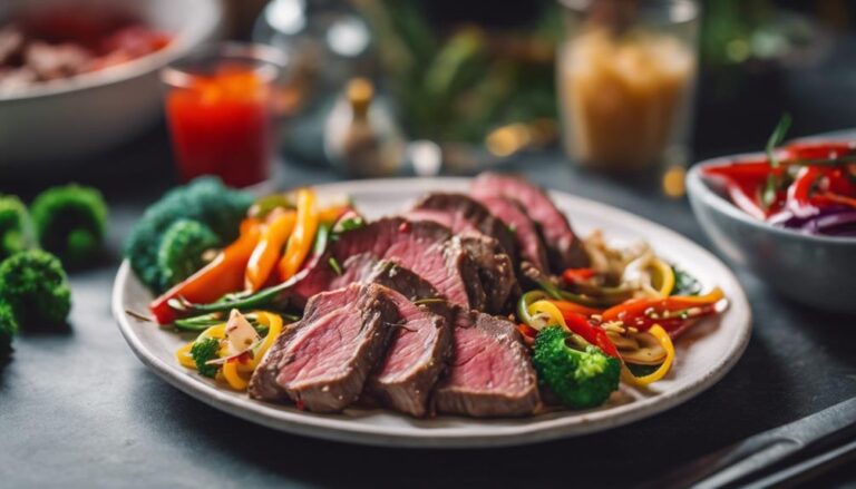 Dinner Sous Vide Beef and Vegetable Stir-Fry for the 1200 Calories a Day Diet