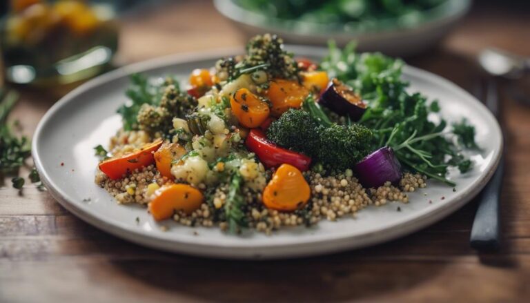 Salad Sous Vide Roasted Veggie and Quinoa Salad for the 1200 Calories a Day Diet