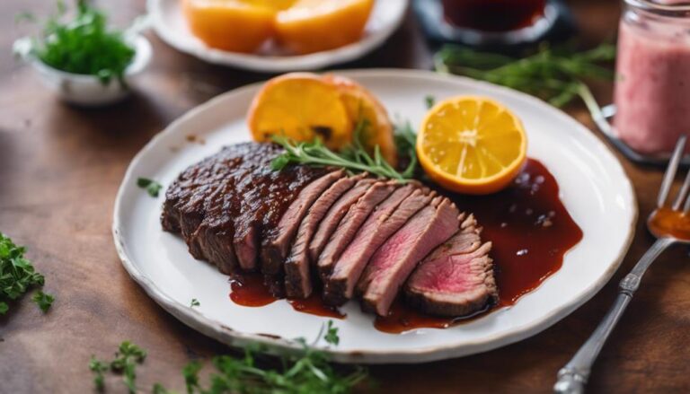 Lazy Keto Dinner Sous Vide Beef Brisket With Low-Carb BBQ Sauce