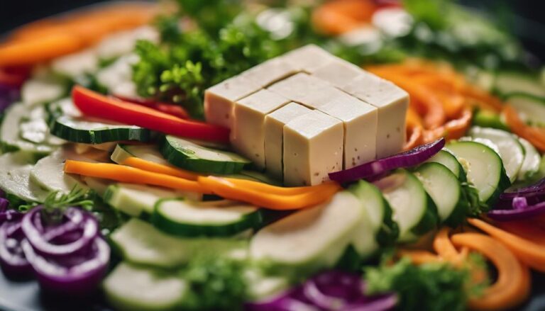 Sous Vide Eco-Atkins Snack: Tofu and Veggie Rolls