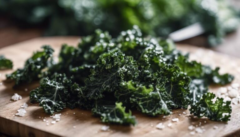 Snack Sous Vide Kale Chips With Sea Salt for Mesomorphs