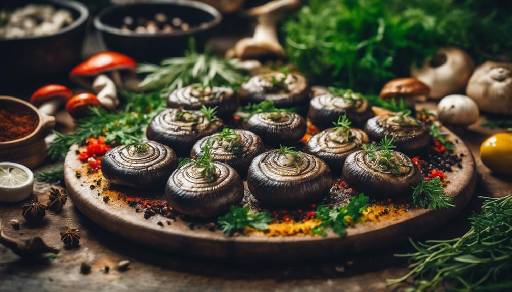 mushroom cuisine through history