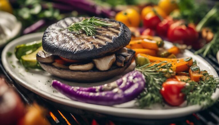 Special Sous Vide Grilled Portobello Mushrooms for the MyPlate Diet