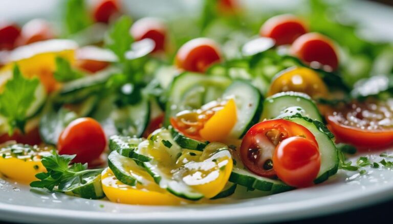 Salad Sous Vide Cucumber and Tomato Salad for the Scandi Sense Diet