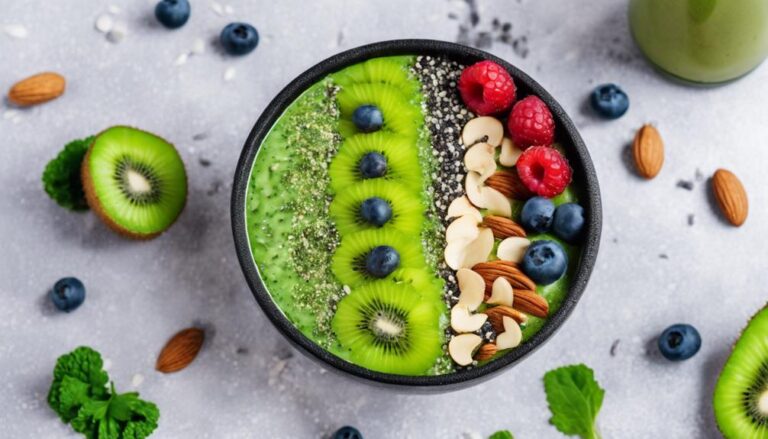 Sous Vide Green Smoothie Bowl With Kale and Kiwi: a TB12 Breakfast Boost