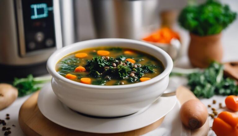 Sous Vide Lentil and Kale Soup: A Warming TB12 Lunch